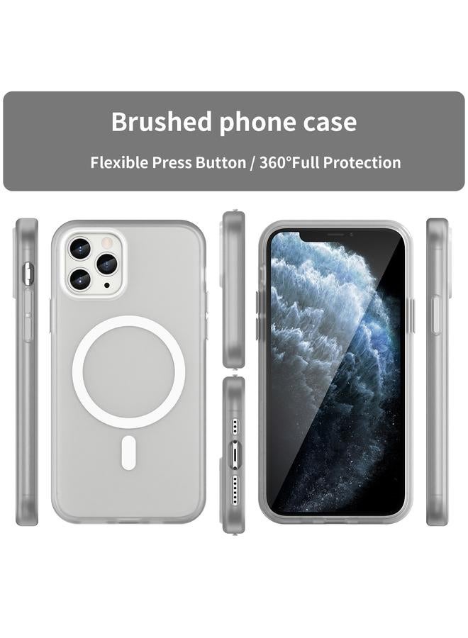 Zaboon Case For iPhone 11 Pro MagSafe Frosted Translucent TPU + PC Full Coverage Phone Case - Image 2