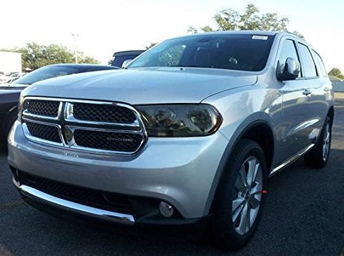 SlickMod Precut Vinyl Tint Cover for 2011-2018 Dodge Durango Headlights (20% Dark Smoke) - Image 3
