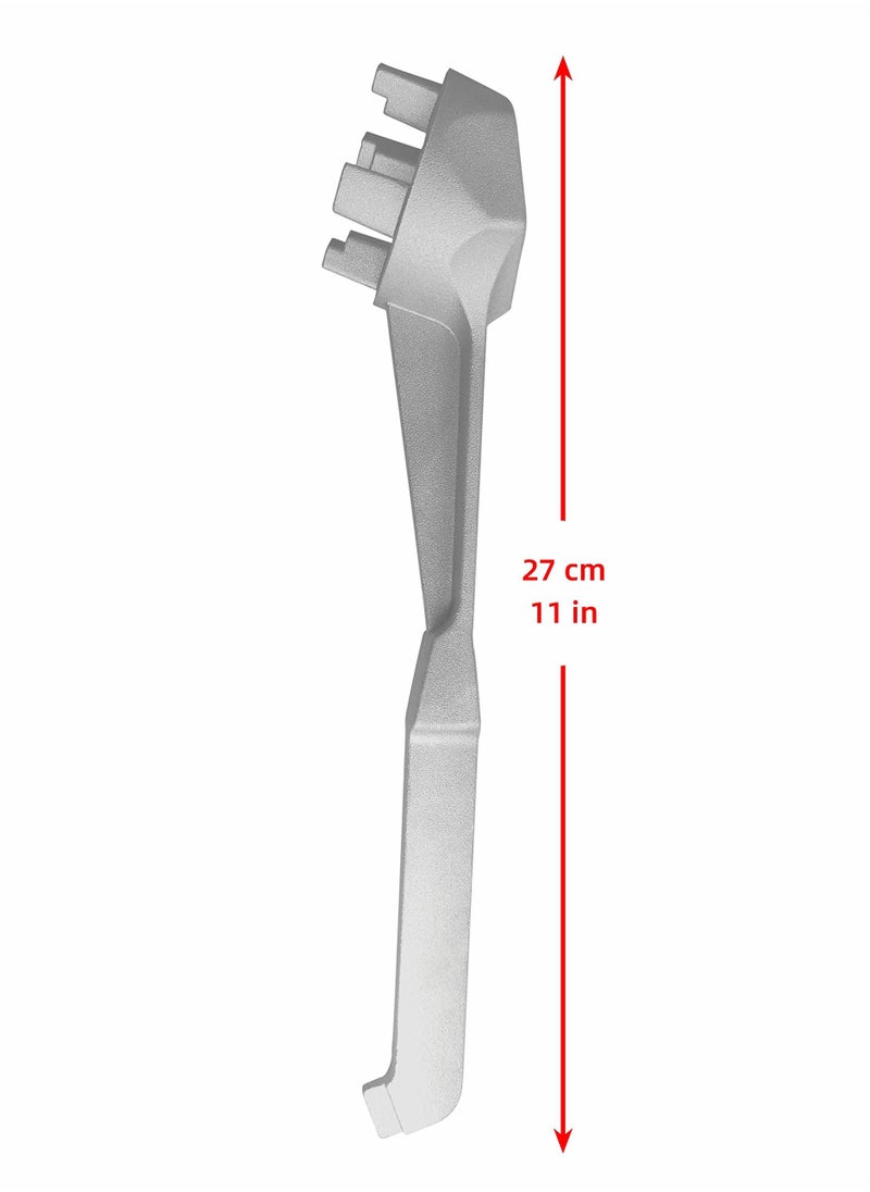 Y&D Aluminum Drum Wrench, Plug Wrench Opener for Opening 10 to 55 Gallon Drum, Fits 2 in and 3/4 Bung Caps  - Image 4