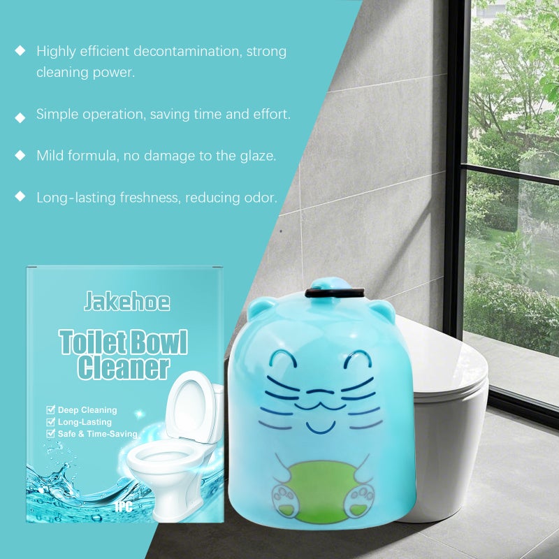 Jakehoe Toilet Cleaner Household Bathroom Toilet Cleaning, Decontamination, Descaling And Fragrance-Release Type Cleaner - Image 5
