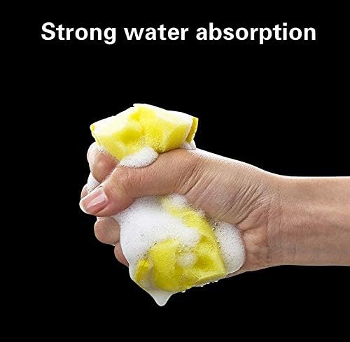 APURK MultiUse Cleaning Sponges NonScratch Sponge Scrubbing Dish Sponges Use for Kitchens Bathroom Scourers Brush Kitchen Cleaning ToolsPack of 5 - Image 3