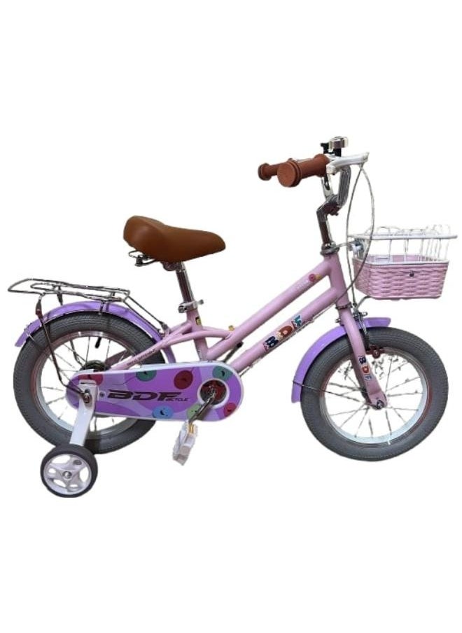 BDF Bicycle - Pink/Purple, 14Inch - pzsku/ZF19D00EBDF70E106084AZ/45/_/1735738173/4d8ced54-5d14-4b68-9c10-2e8c0eba40af