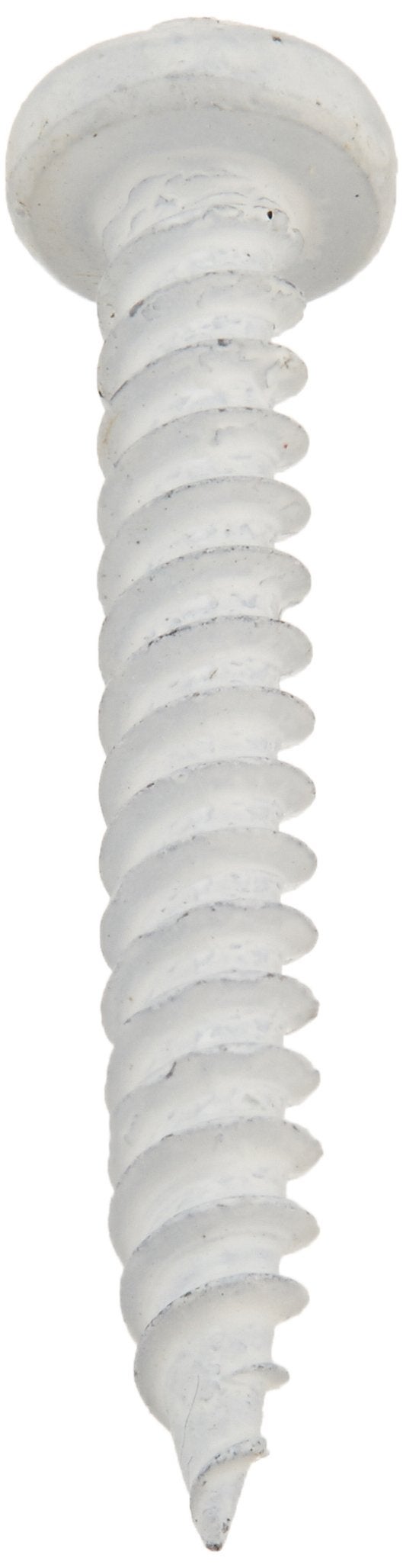 AP Products 012-PSQ500 W 8 X 1-1/4 White Pan Head Square Recess Screw - Pack of 500 - Image 2