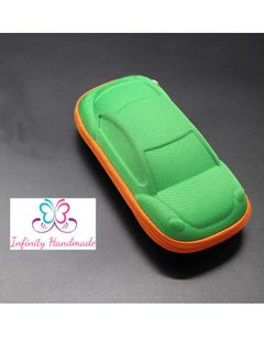Generic Children Glasses Case, for Kids Boys Girls Car Shape Lightweight Glasses Box Vintage Portable Zipper Glasses Case,Exclusive from Seller INFINITYHANDMADE Only  - Image 2
