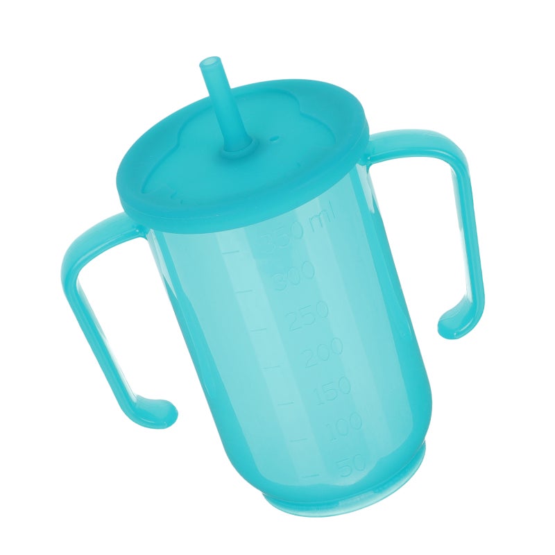 📦 كوب شرب مريح لكبار السن مع غطاء دوار وفوهة قابلة للتدوير وتصميم بمؤشرات القياس - Image 4