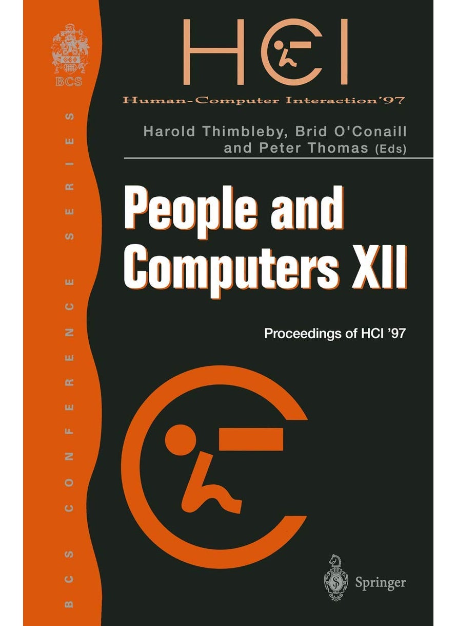 People and Computers XII: Proceedings of HCI '97 