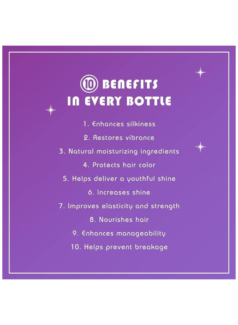 It's a 10 Haircare Silk Express Miracle Silk Shampoo, Hair Softness and Luster, Silk Protein Benefits, Heat Damage Protection, Smooth and Manageable Hair, 10 fl. Oz - Image 3