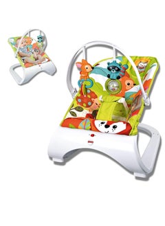 MUMS PLANET Bouncer for children that contains a massage and music system from MUMS PLANET, an electric rocking chair for children suitable from newborn age, a valuable gift for children  - Image 1