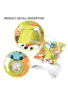 MUMS PLANET Bouncer for children that contains a massage and music system from MUMS PLANET, an electric rocking chair for children suitable from newborn age, a valuable gift for children  - Image 5