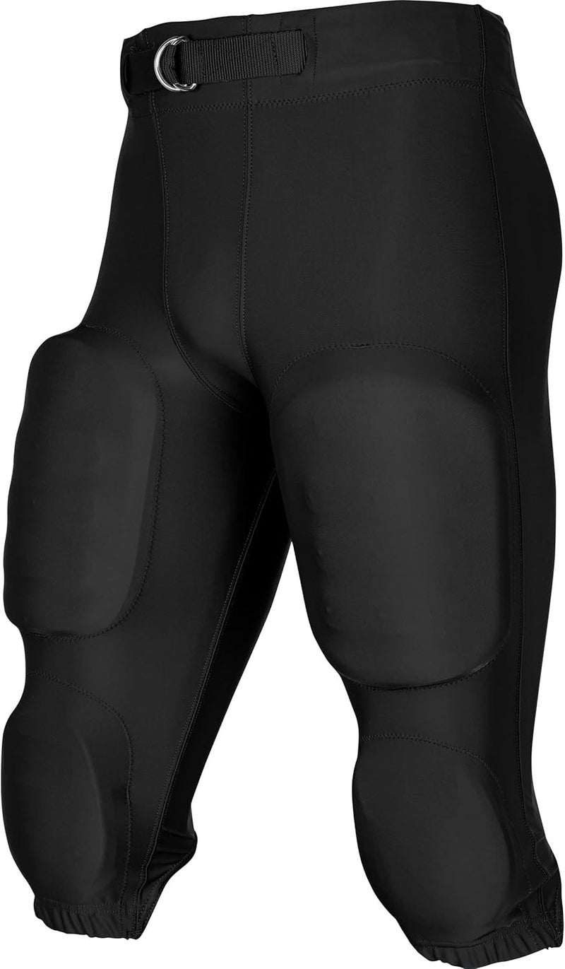 CHAMPRO boys Youth Blocker Traditional Polyester Spandex Football Game Pant, Black, Large US - Image 2
