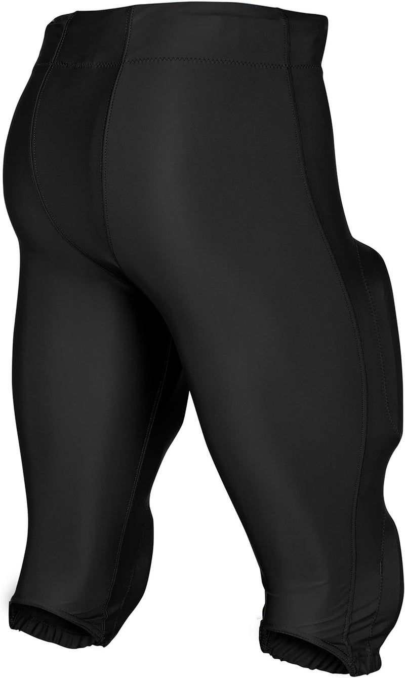 CHAMPRO boys Youth Blocker Traditional Polyester Spandex Football Game Pant, Black, Large US - Image 3