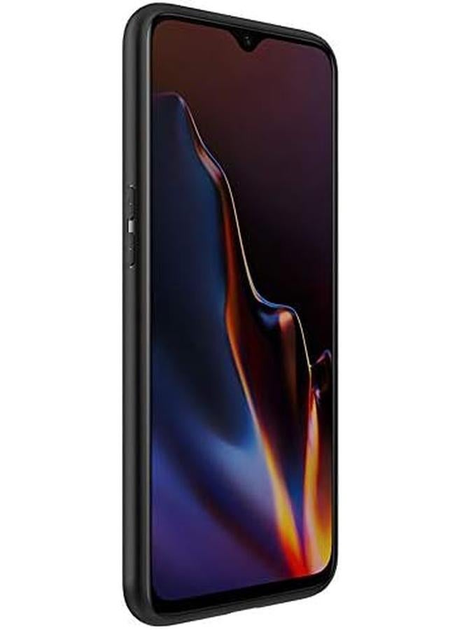 إيروريكس غطاء حماية مرن من البلاستيك غير اللامع بدون لمعان، جراب ناعم الملمس للهاتف المحمول متوافق مع هاتف Oneplus 6T باللون الأسود - Image 5