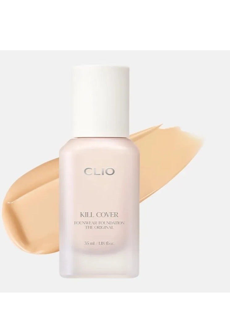 CLIO Cleo Kill Cover Fonwear Original Foundation 35ml -23N Ginger - Image 1