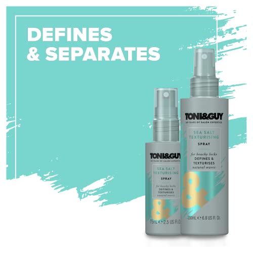TONI&GUY بخاخ ملح البحر من توني وجاي كاجوال، بخاخ ملح، 6.8 أونصة - Image 1