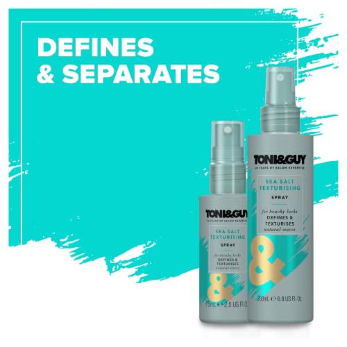 TONI&GUY بخاخ ملح البحر من توني وجاي كاجوال، بخاخ ملح، 6.8 أونصة - Image 5