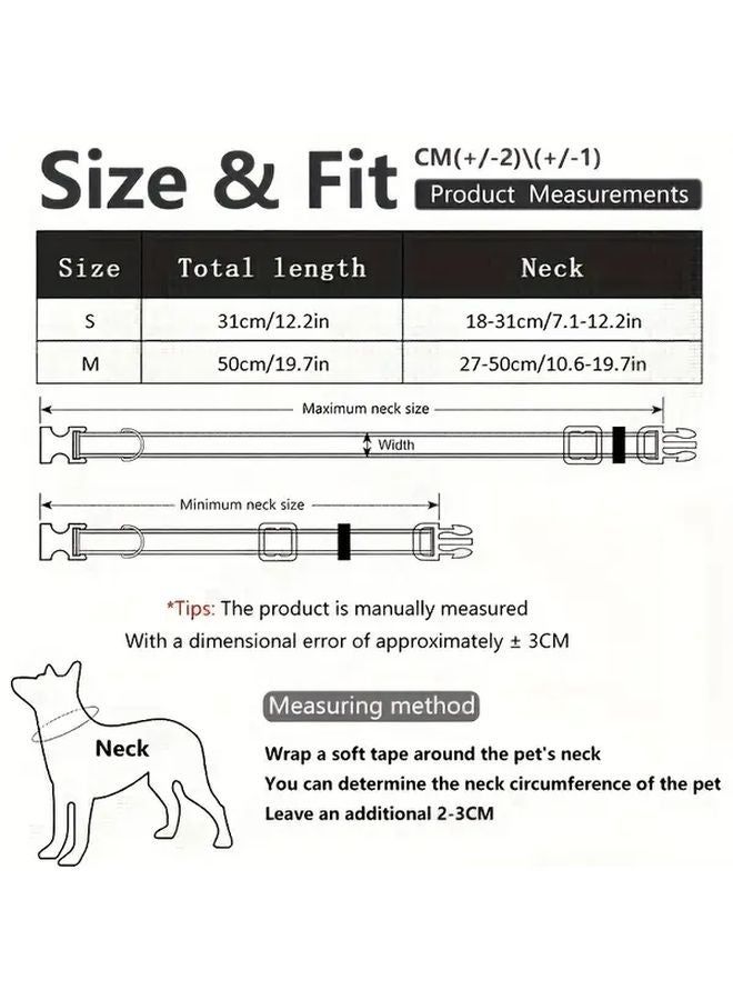 Red Cherry Pendant Pet Collar for Cats and Dogs Size S - Image 3