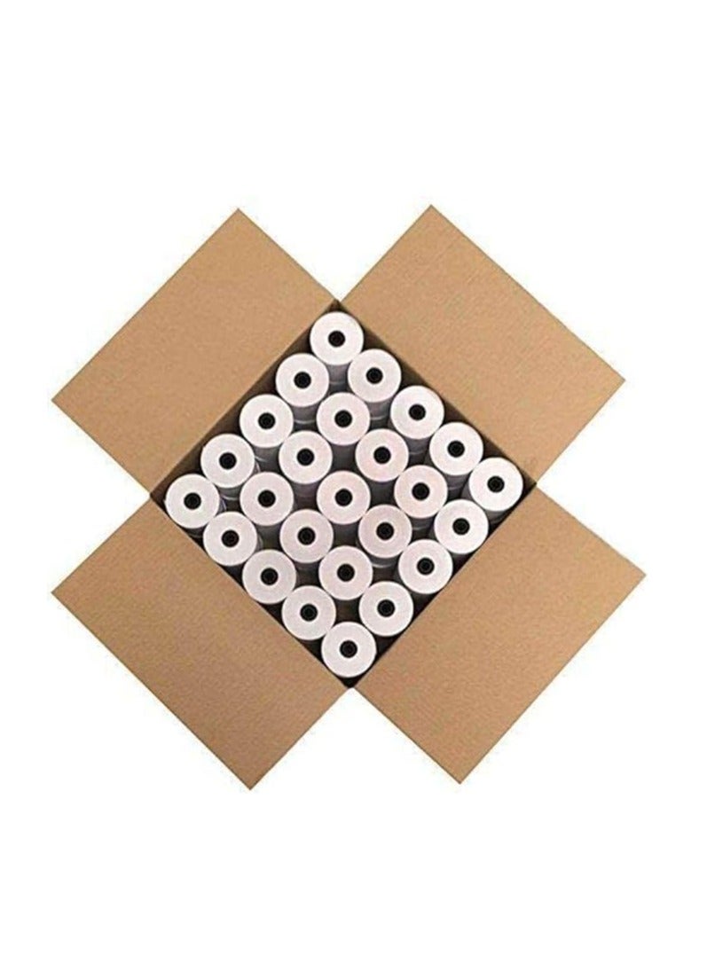 Terabyte Thermal roll paper  For POS receipt 80x80mm 50 roll per box - Image 1