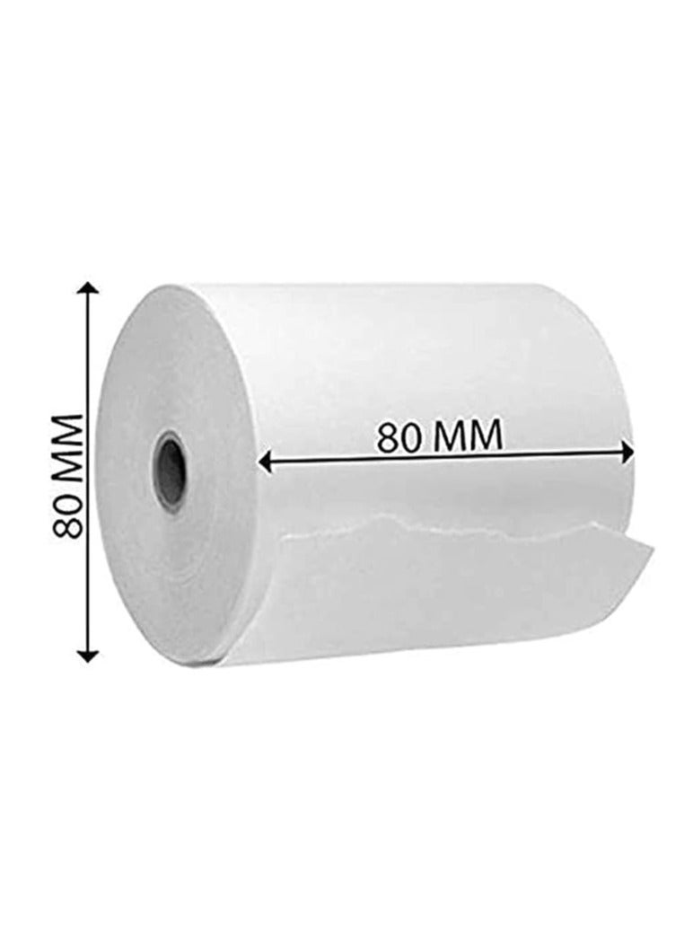 Terabyte Thermal roll paper  For POS receipt 80x80mm 50 roll per box - Image 2
