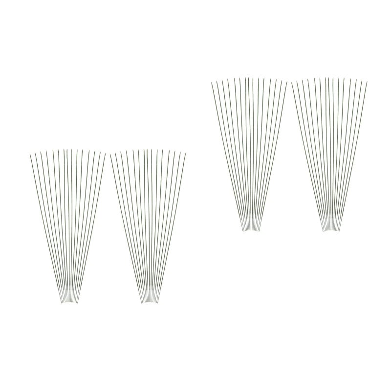 100 pcs Floral Arrangement Stem Diy Floral Arrangements Floral Wire Sticks Handmade Flower Sticks For Crafting Artificial Flowers - Image 1