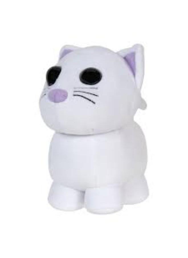 Jazwares - Jazwares Adopt Me! -  Plush 20Cm Snow Cat (Virtual Code) 0003 - Image 1
