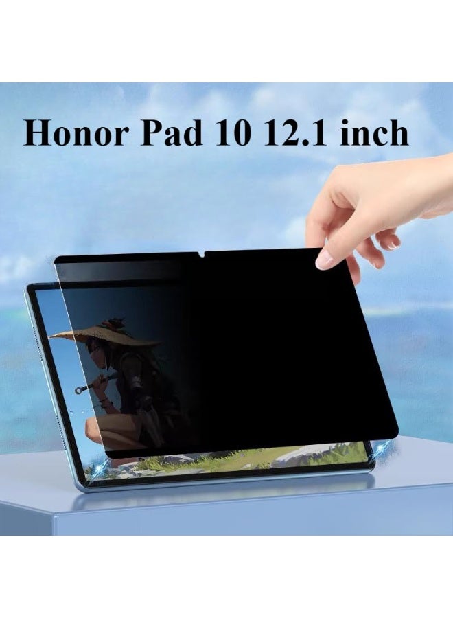Privacy Screen Protector Compatible with Honor Pad 10 12.1 inch 2025, 360 Degree Fully Adhesive Frosted Anti Peeping Soft Film,Anti-Glare,Bubble Free - Image 2