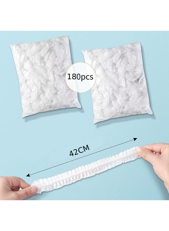 Flexible Airtight Plastic Bags with Adjustable Twist Design for Food Preservation and Freshness for Family Kitchen and Outdoor Picnics, 200 Pack - Image 3