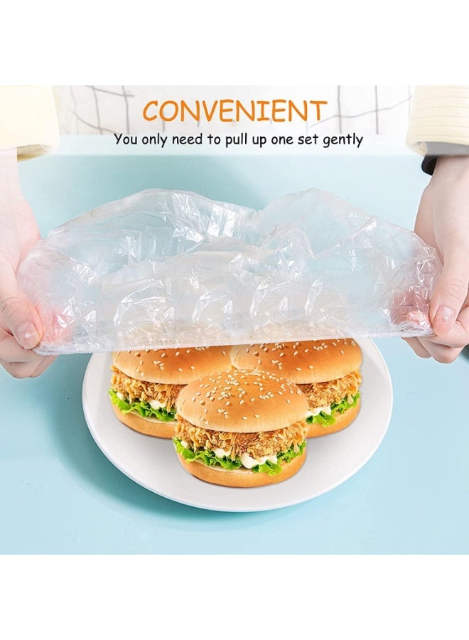 Flexible Airtight Plastic Bags with Adjustable Twist Design for Food Preservation and Freshness for Family Kitchen and Outdoor Picnics, 200 Pack - Image 5