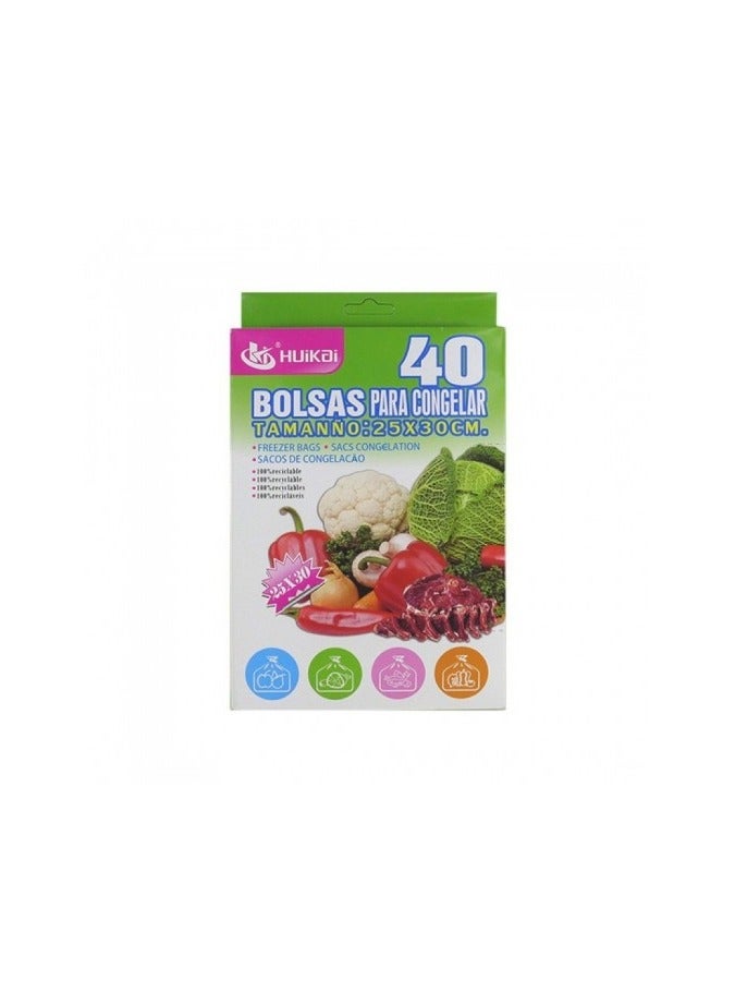Embossed Dots Kitchen Vacuum Food Storage Bags Clear 30.00 x 5.00 x 20.00cm