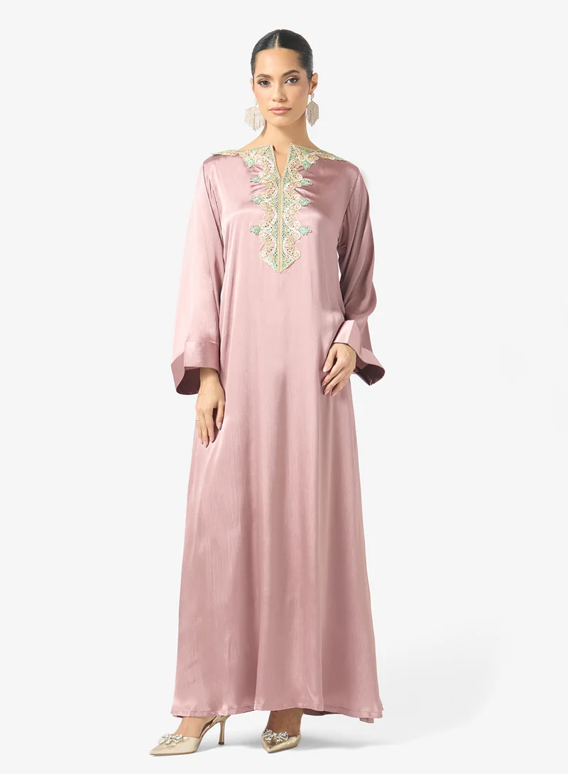 جولدن ابل Jalabiya Dress