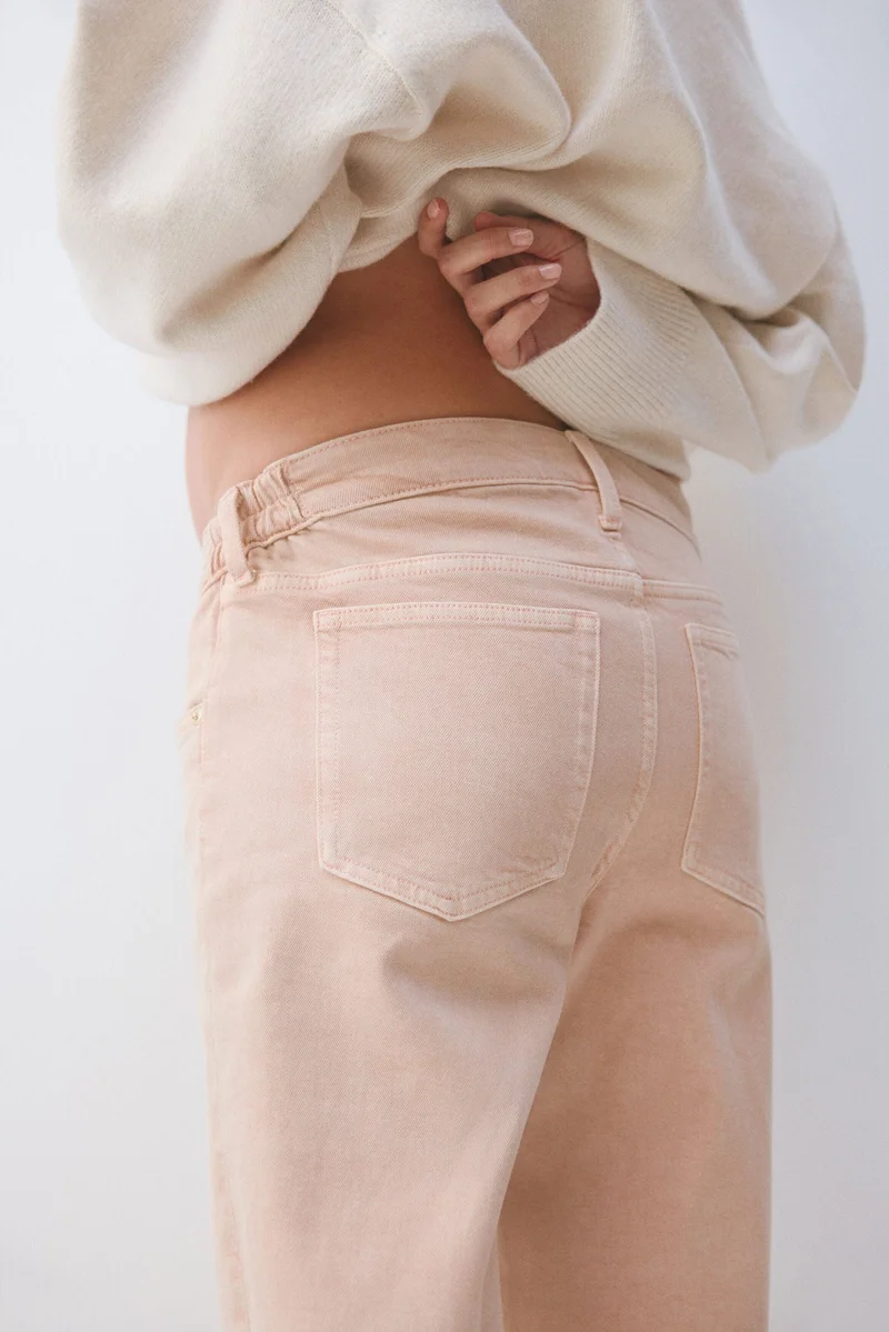 H&M  MAMA Before & After wide jeans for Women | Best Price UAE