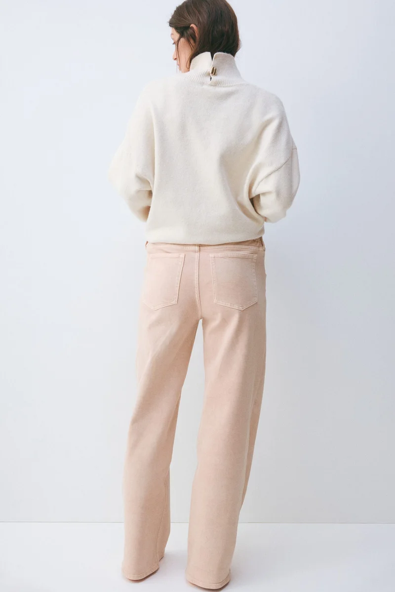 H&M  MAMA Before & After wide jeans for Women | Best Price UAE