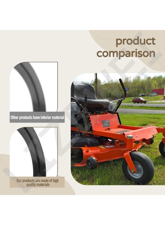 LIZEWEI 532127534 Bagger Cover Gasket Compatible with Husqvarna AYP Craftsman Poulan Lawn Mowers Also for G26LRV G30SD 966529101 966004401 Model, ReplacesPart Number 127534 - Image 3