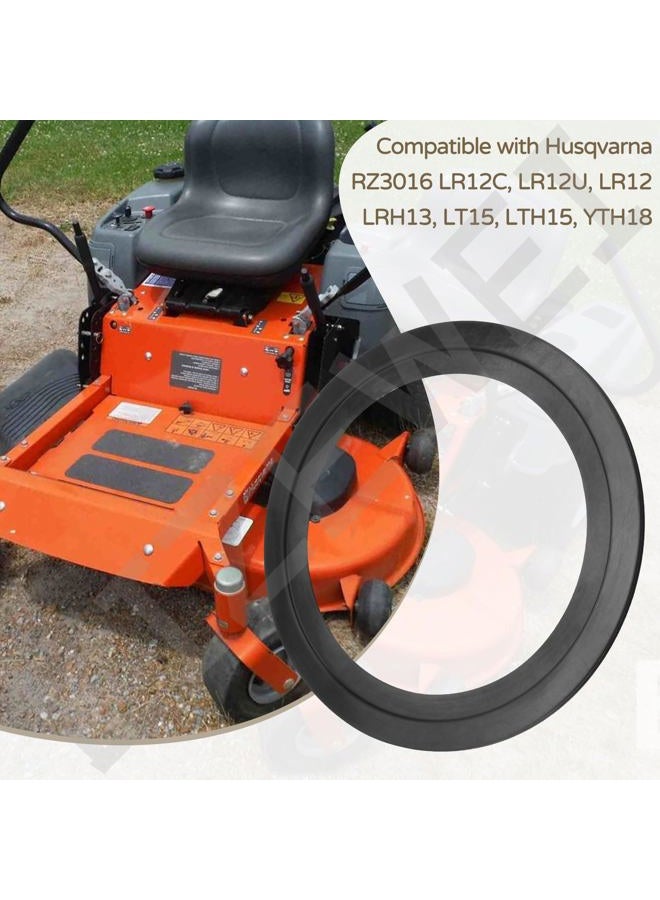 LIZEWEI 532127534 Bagger Cover Gasket Compatible with Husqvarna AYP Craftsman Poulan Lawn Mowers Also for G26LRV G30SD 966529101 966004401 Model, ReplacesPart Number 127534 - Image 5