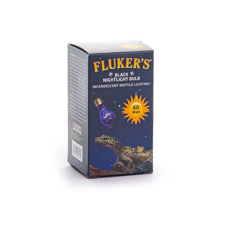 Fluker's Incandescent Black Nightlight Bulbs for Reptiles, 60 Watt - Image 2
