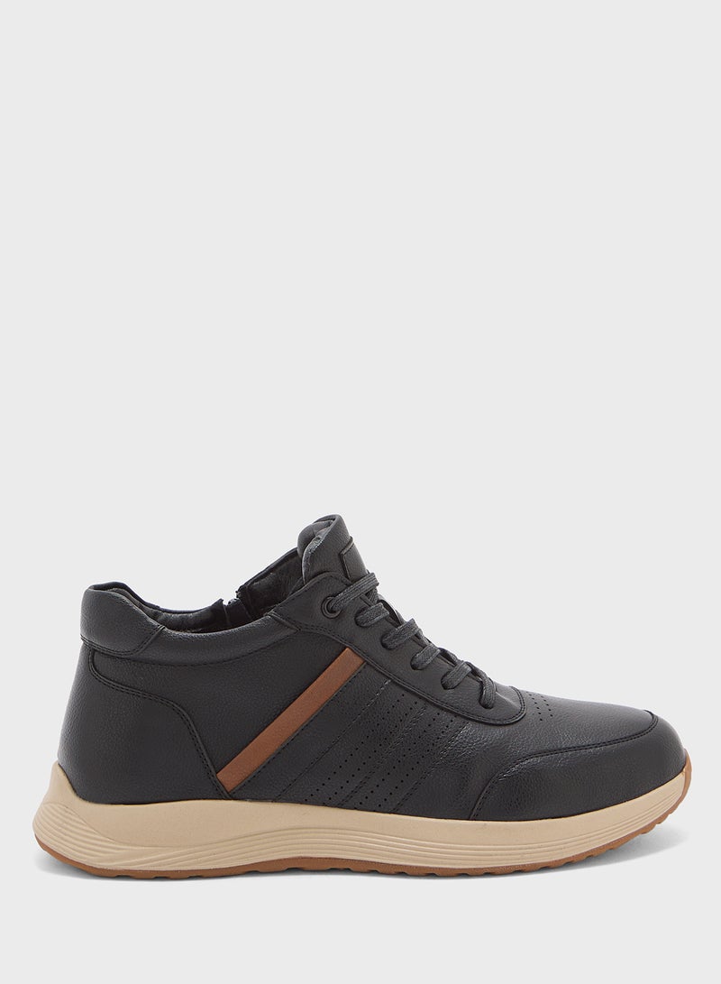 Robert Wood Smart Casual High Top Sneakers  - Image 1