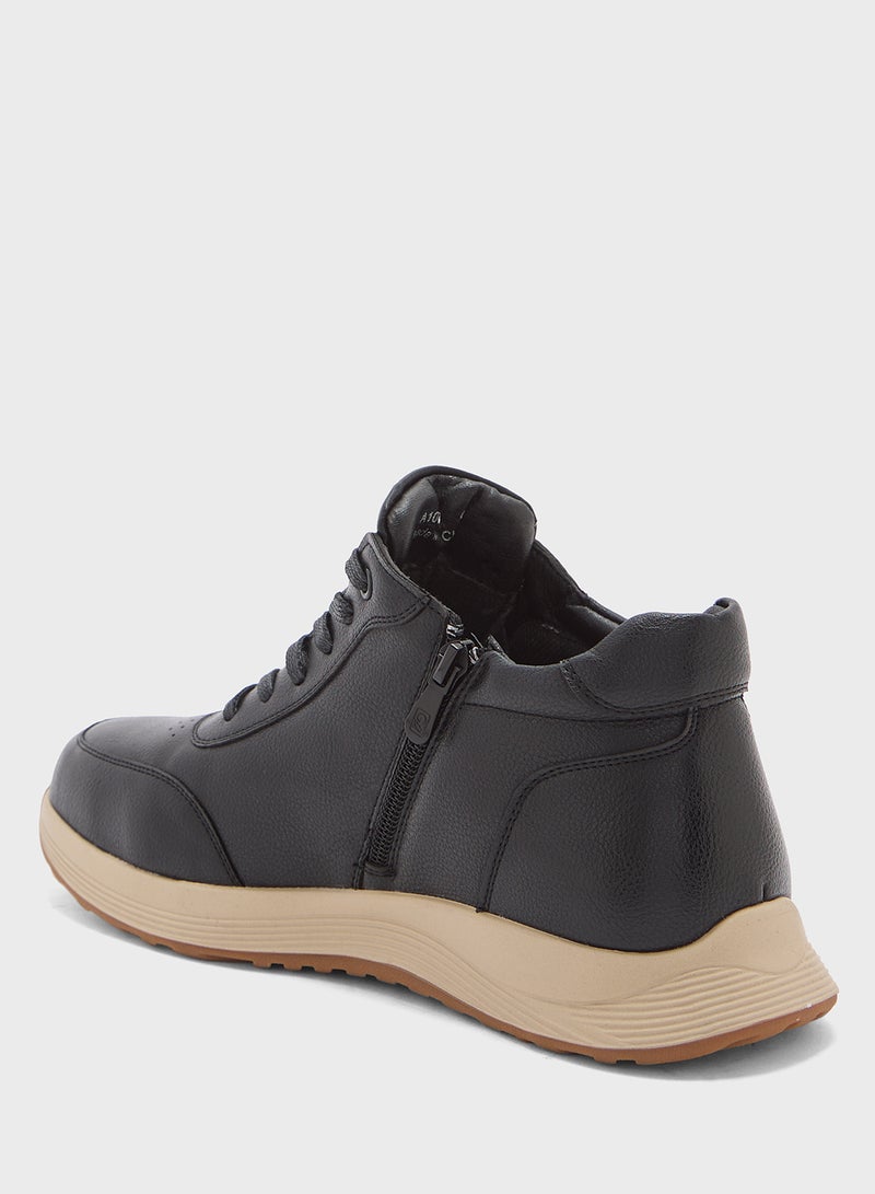 Robert Wood Smart Casual High Top Sneakers  - Image 3