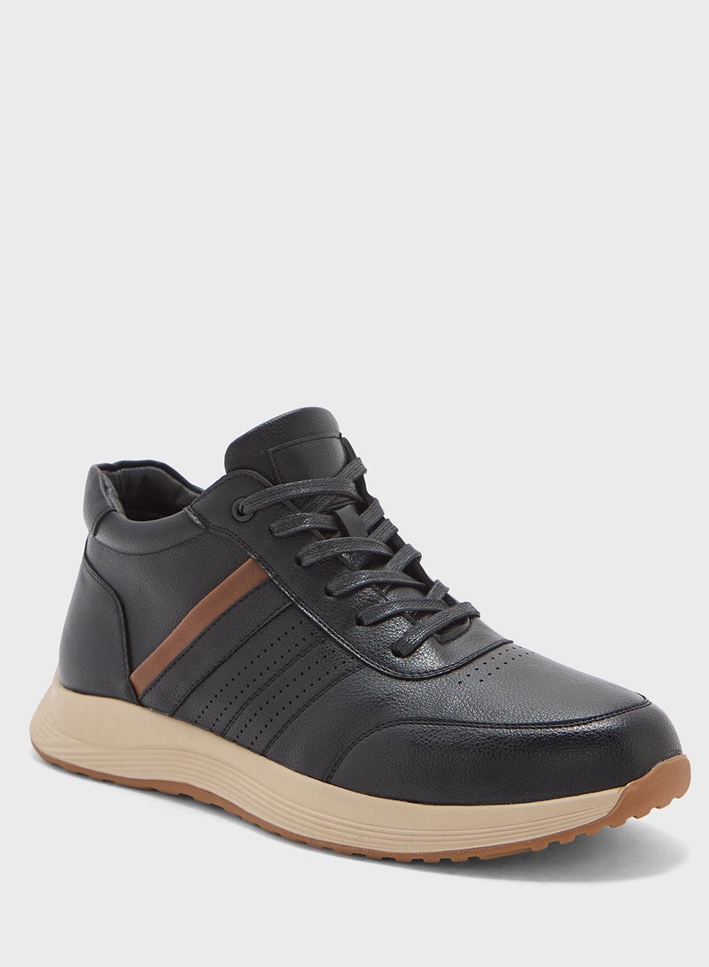 Robert Wood Smart Casual High Top Sneakers  - Image 2