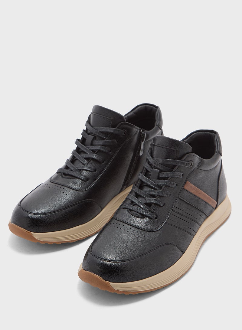 Robert Wood Smart Casual High Top Sneakers  - Image 4