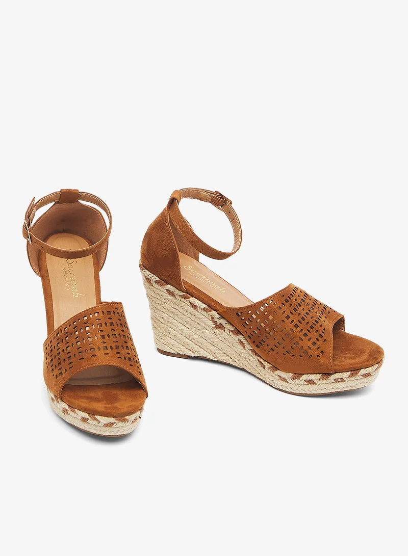 Savannah Collection  High Wedged Sandal for Women | Best Price UAE