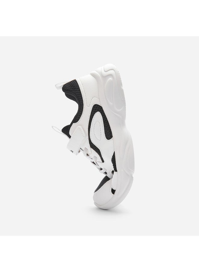 Balabala Boys' Summer Mesh Shoes | Girls' Summer Breathable Kids' Sneakers 2025 White Dad Shoes - Image 5