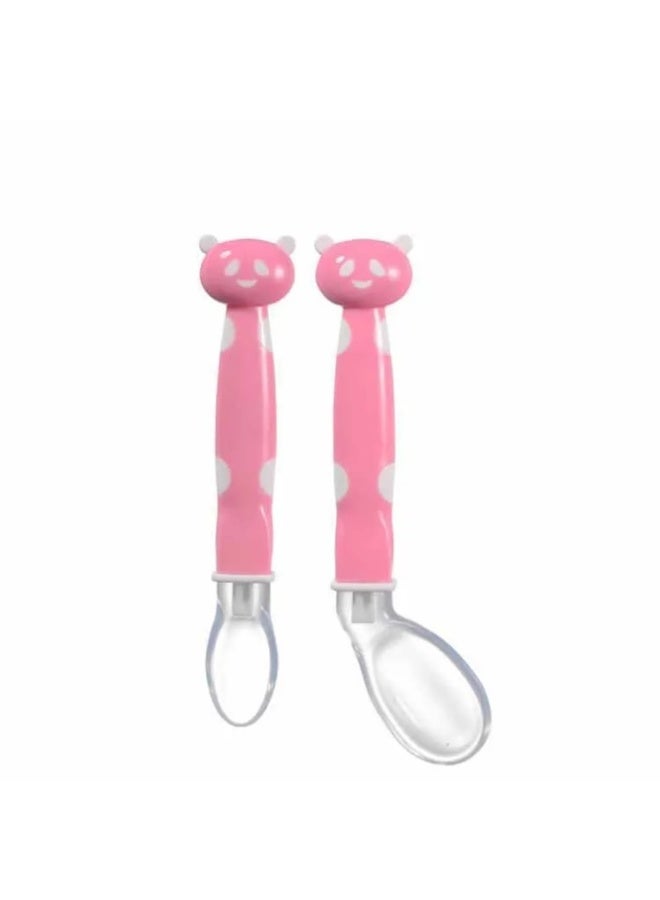Silicone Spoon Set for Babies (2 Pieces)