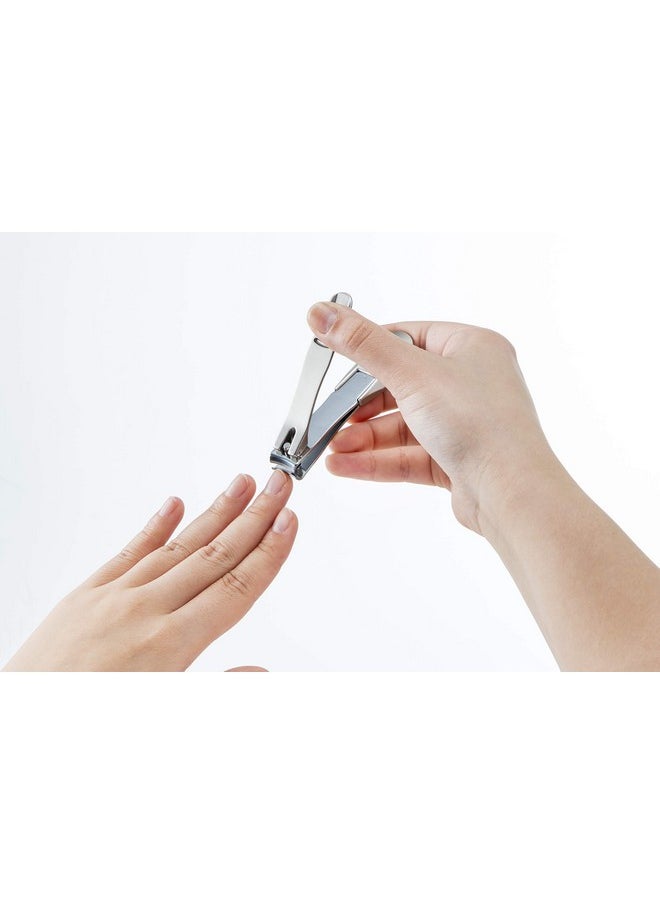 Green Bell Green Bell - Takumi No Waza - Stainless Steel Nail Clipper (G-1205) - Built-in Nail File - Made in Japan  - Image 3