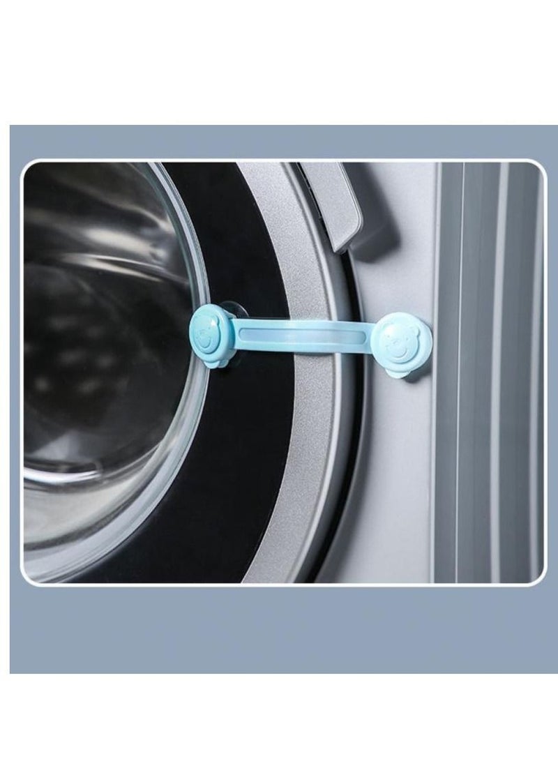 3Pc Drawer Lock Secure Lock Cabinet Door Anti-open Baby Protection Against Pinch Multi Color - Image 5