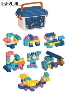 GROIC GROIC 150 Pieces Funny Building Blocks STEM Educational Toys Sets Solid Plastic For Preschool Kids  - Image 1