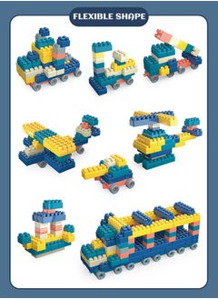 GROIC GROIC 150 Pieces Funny Building Blocks STEM Educational Toys Sets Solid Plastic For Preschool Kids  - Image 5