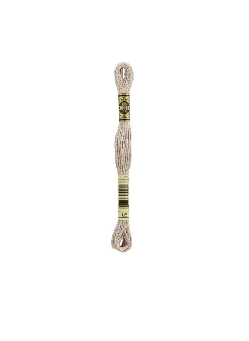 DMC DMC 6 Strand Embroidery Cotton 8.7 yard Medium Light Driftwood  - Image 1