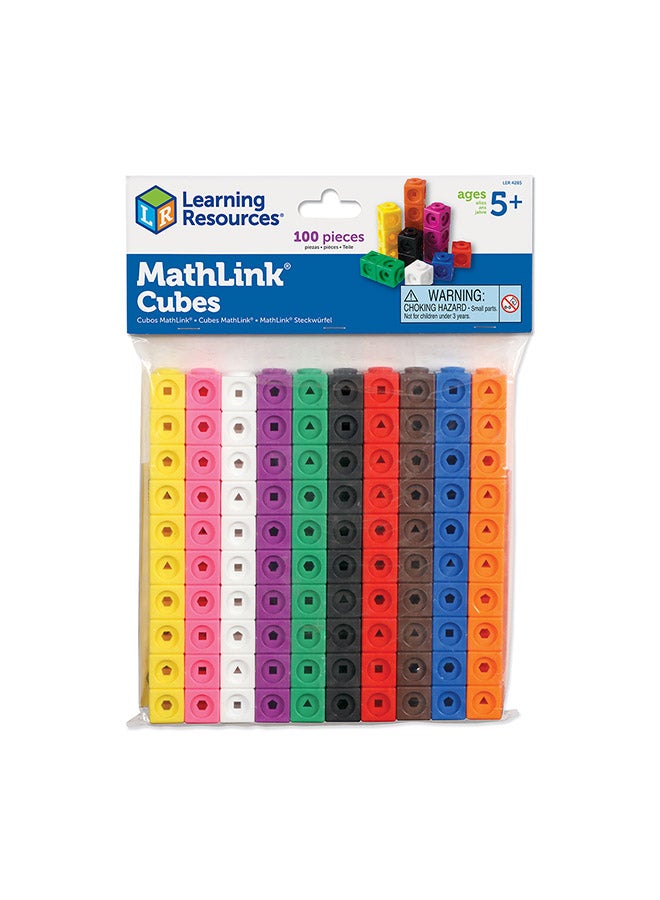 MathLink Cubes – 100 Piece Set, STEM Maths Blocks, 5+ - Image 4