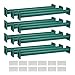 Barcaloo Swing Set Hardware 12 Pack Set Outdoor Monkey Bars for Backyard 165 inch Green Powder Coated Monkey Bar for Kids Indoor or Outdoor Playset Attachments - Image 3