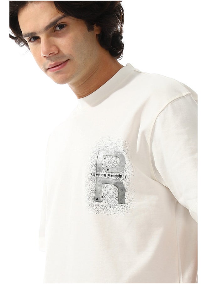 WHITE RABBIT - Printed Short Sleeves T-shirt - Image 1