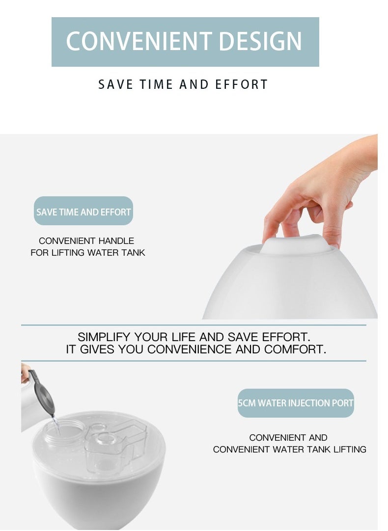 Generic Cool Mist Humidifier for Baby with Diffuser Baby Humidifier for Bedroom, office，Nursery + Large Rooms, Quiet, Auto Shut Off, Runs +16hrs  - Image 3